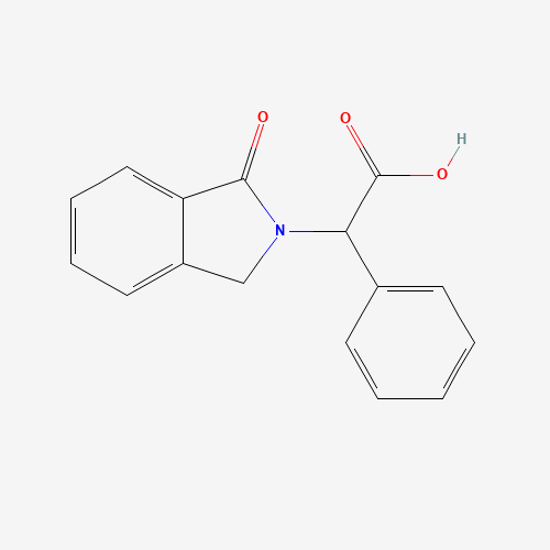 2-(3-oxo-1H-isoindol-2-yl)-2-phenylacetic acid (CAS: 101004-95-9) - Related Chemical Product