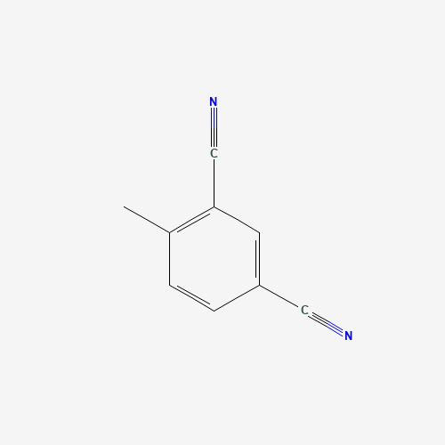4-methylbenzene-1,3-dicarbonitrile (CAS: 1943-88-0) - Chemical Structure and Molecular Formula 