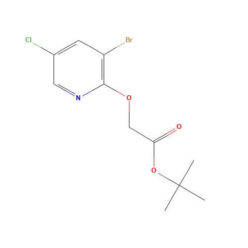 tert-butyl 2-(3-bromo-5-chloropyridin-2-yl)oxyacetate (CAS: 1240288-29-2) - Related Chemical Product