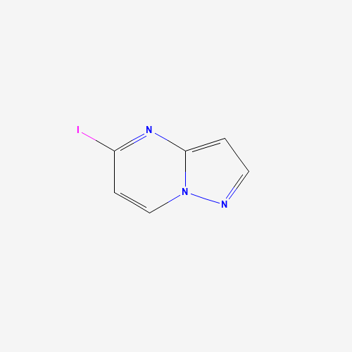 5-iodopyrazolo[1,5-a]pyrimidine (CAS: 705262-65-3) - Chemical Structure and Molecular Formula 