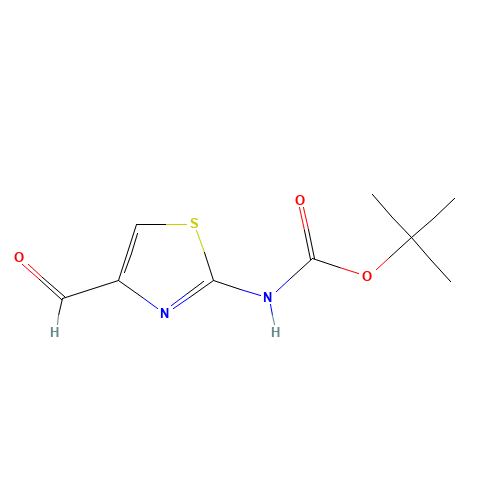 tert-butyl N-(4-formyl-1,3-thiazol-2-yl)carbamate (CAS: 494769-34-5) - Related Chemical Product