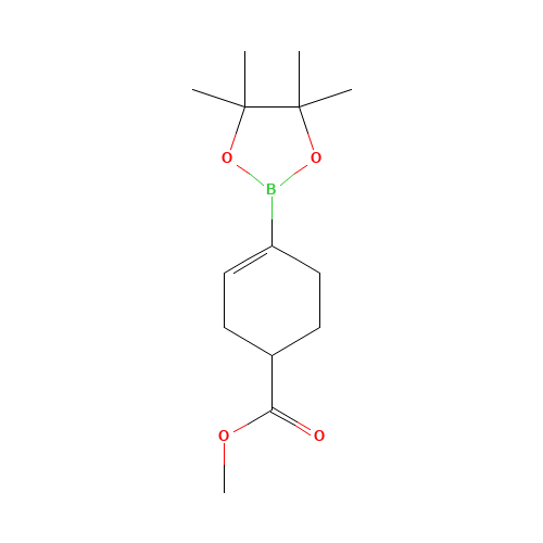 methyl 4-(4,4,5,5-tetramethyl-1,3,2-dioxaborolan-2-yl)cyclohex-3-ene-1-carboxylate (CAS: 151075-20-6) - Related Chemical Product