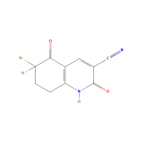 6-bromo-2,5-dioxo-1,6,7,8-tetrahydroquinoline-3-carbonitrile (CAS: 107955-83-9) - Related Chemical Product