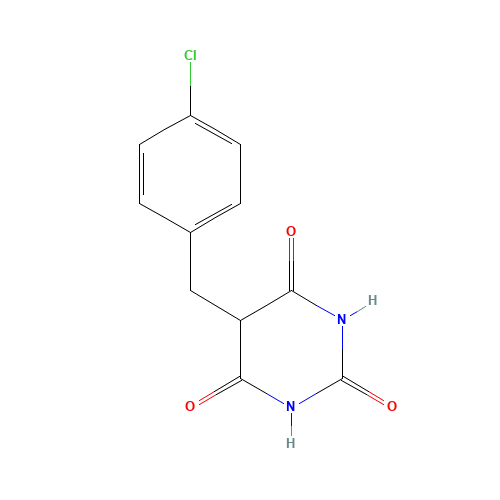 5-[(4-chlorophenyl)methyl]-1,3-diazinane-2,4,6-trione (CAS: 37556-14-2) - Related Chemical Product