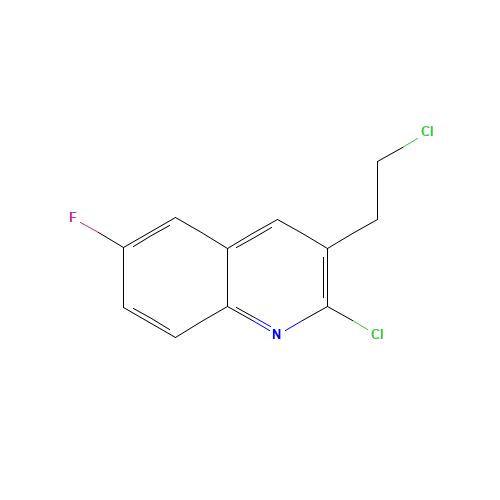 2-chloro-3-(2-chloroethyl)-6-fluoroquinoline (CAS: 610261-48-8) - Related Chemical Product