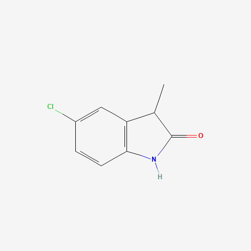 5-chloro-3-methyl-1,3-dihydroindol-2-one (CAS: 90537-20-5) - Chemical Structure and Molecular Formula 