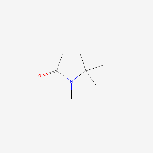 1,5,5-trimethylpyrrolidin-2-one (CAS: 119715-71-8) - Chemical Structure and Molecular Formula 