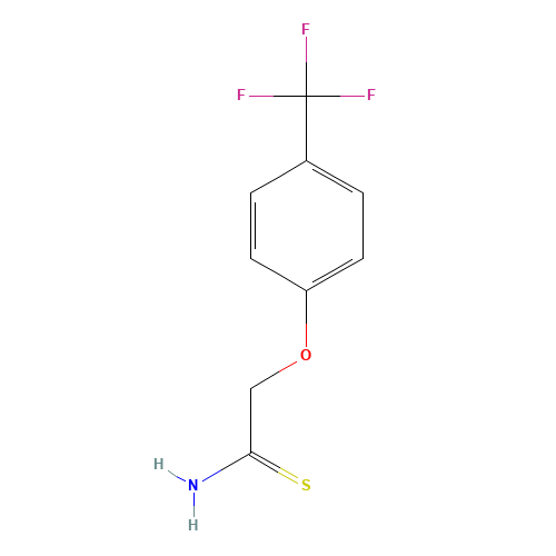 2-[4-(trifluoromethyl)phenoxy]ethanethioamide (CAS: 19432-91-8) - Related Chemical Product