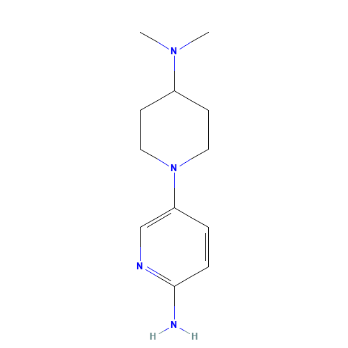 5-[4-(dimethylamino)piperidin-1-yl]pyridin-2-amine (CAS: 1002317-13-6) - Related Chemical Product