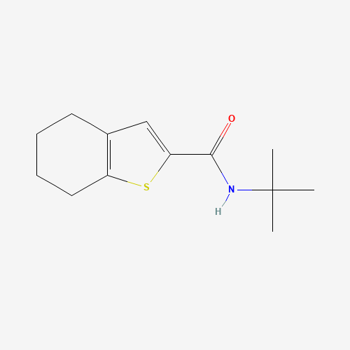N-tert-butyl-4,5,6,7-tetrahydro-1-benzothiophene-2-carboxamide (CAS: 849054-12-2) - Related Chemical Product