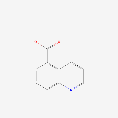 methyl quinoline-5-carboxylate (CAS: 16675-62-0) - Chemical Structure and Molecular Formula 