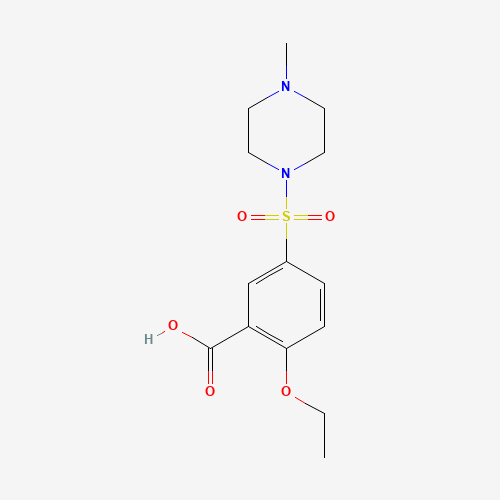 2-ethoxy-5-(4-methylpiperazin-1-yl)sulfonylbenzoic acid (CAS: 194602-23-8) - Related Chemical Product