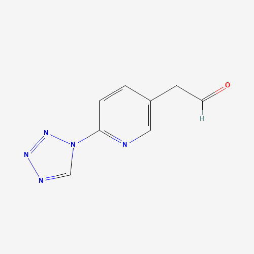 2-[6-(tetrazol-1-yl)pyridin-3-yl]acetaldehyde (CAS: 1374357-68-2) - Related Chemical Product