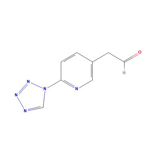 2-[6-(tetrazol-1-yl)pyridin-3-yl]acetaldehyde (CAS: 1374357-68-2) - Related Chemical Product