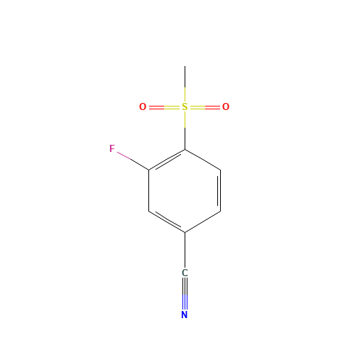 3-fluoro-4-methylsulfonylbenzonitrile (CAS: 185946-05-8) - Related Chemical Product