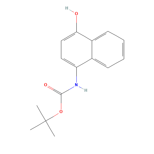 tert-butyl N-(4-hydroxynaphthalen-1-yl)carbamate (CAS: 285984-22-7) - Related Chemical Product