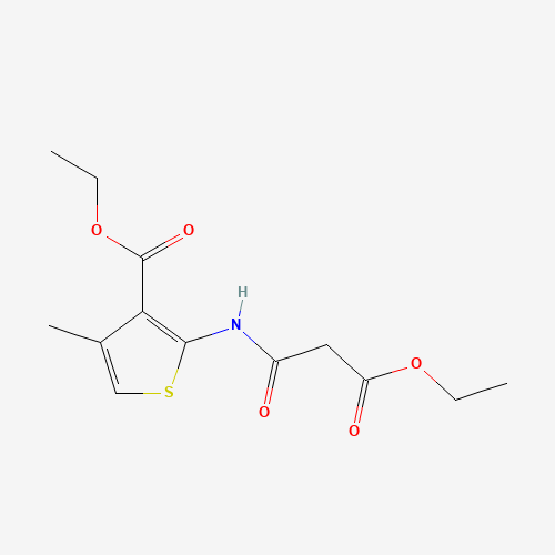 ethyl 2-[(3-ethoxy-3-oxopropanoyl)amino]-4-methylthiophene-3-carboxylate (CAS: 676120-07-3) - Related Chemical Product