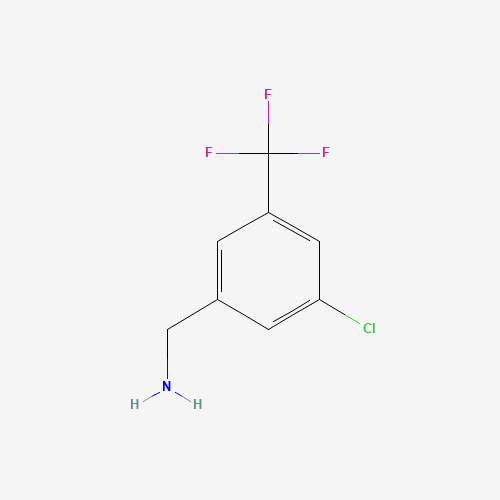 [3-chloro-5-(trifluoromethyl)phenyl]methanamine (CAS: 400771-41-7) - Related Chemical Product