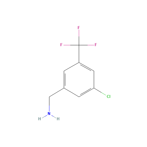 [3-chloro-5-(trifluoromethyl)phenyl]methanamine (CAS: 400771-41-7) - Related Chemical Product