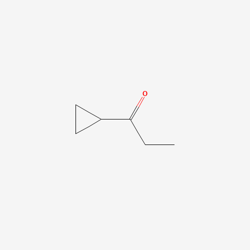 1-cyclopropylpropan-1-one (CAS: 6704-19-4) - Chemical Structure and Molecular Formula 