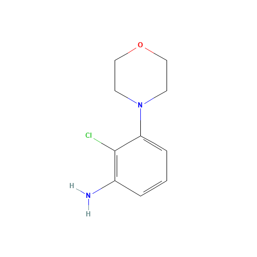 2-chloro-3-morpholin-4-ylaniline (CAS: 1146413-08-2) - Related Chemical Product