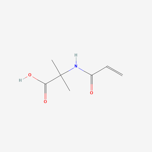 2-methyl-2-(prop-2-enoylamino)propanoic acid (CAS: 29513-50-6) - Chemical Structure and Molecular Formula 