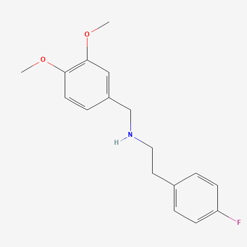 N-[(3,4-dimethoxyphenyl)methyl]-2-(4-fluorophenyl)ethanamine (CAS: 355381-83-8) - Related Chemical Product