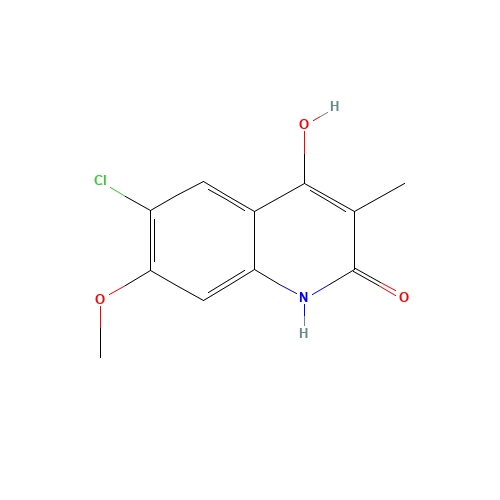 6-chloro-4-hydroxy-7-methoxy-3-methyl-1H-quinolin-2-one (CAS: 1259440-17-9) - Related Chemical Product