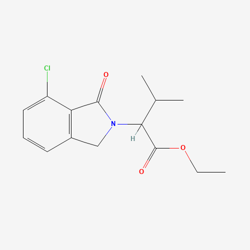 ethyl 2-(4-chloro-3-oxo-1H-isoindol-2-yl)-3-methylbutanoate (CAS: 1448190-09-7) - Related Chemical Product
