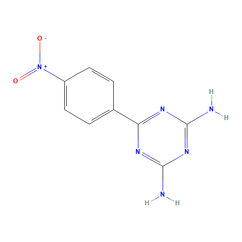 6-(4-nitrophenyl)-1,3,5-triazine-2,4-diamine (CAS: 29366-73-2) - Related Chemical Product