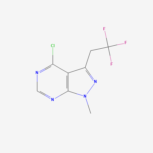 4-chloro-1-methyl-3-(2,2,2-trifluoroethyl)pyrazolo[3,4-d]pyrimidine (CAS: 1245643-17-7) - Related Chemical Product