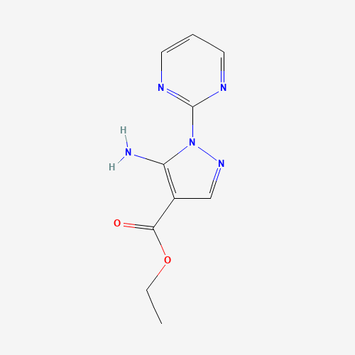ethyl 5-amino-1-pyrimidin-2-ylpyrazole-4-carboxylate (CAS: 91129-95-2) - Related Chemical Product