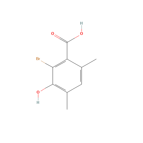 2-bromo-3-hydroxy-4,6-dimethylbenzoic acid (CAS: 60935-39-9) - Related Chemical Product