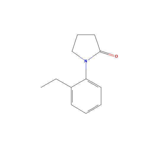 1-(2-ethylphenyl)pyrrolidin-2-one (CAS: 1101046-65-4) - Related Chemical Product