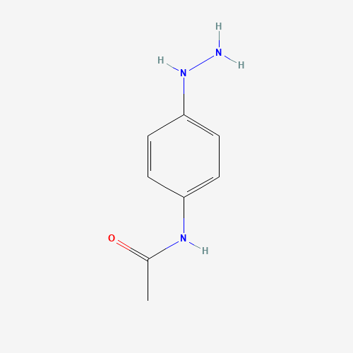 N-(4-hydrazinylphenyl)acetamide (CAS: 60160-67-0) - Chemical Structure and Molecular Formula 