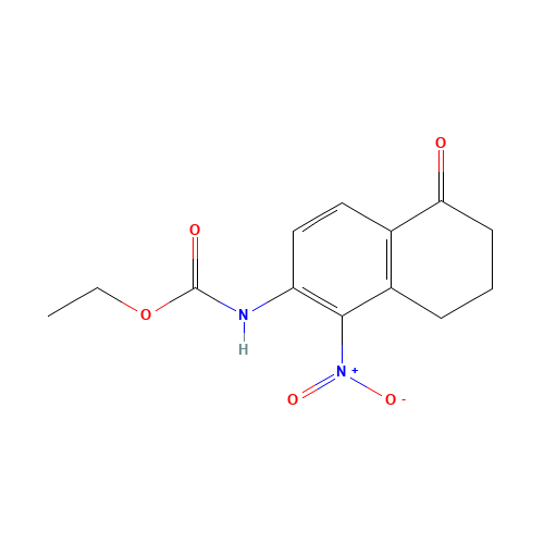ethyl N-(1-nitro-5-oxo-7,8-dihydro-6H-naphthalen-2-yl)carbamate (CAS: 1032959-74-2) - Related Chemical Product