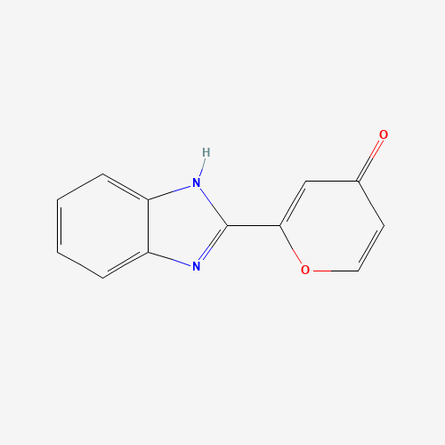 2-(1H-benzimidazol-2-yl)pyran-4-one (CAS: 10227-44-8) - Related Chemical Product