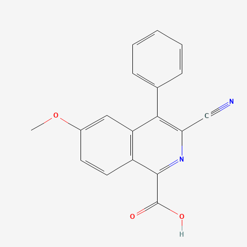 3-cyano-6-methoxy-4-phenylisoquinoline-1-carboxylic acid (CAS: 849547-30-4) - Related Chemical Product