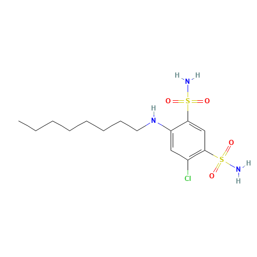 4-chloro-6-(octylamino)benzene-1,3-disulfonamide (CAS: 14711-22-9) - Related Chemical Product