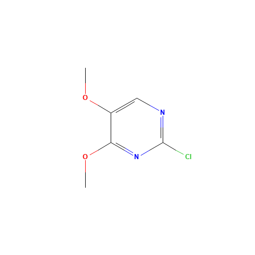 2-chloro-4,5-dimethoxypyrimidine (CAS: 1333240-17-7) - Chemical Structure and Molecular Formula 