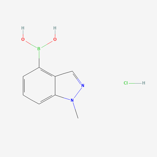 (1-methylindazol-4-yl)boronic acid;hydrochloride (CAS: 1257527-53-9) - Related Chemical Product
