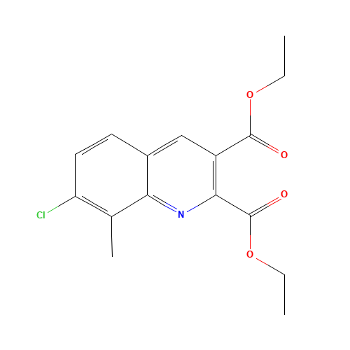 diethyl 7-chloro-8-methylquinoline-2,3-dicarboxylate (CAS: 948290-46-8) - Related Chemical Product