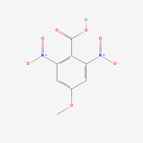 4-methoxy-2,6-dinitrobenzoic acid (CAS: 95192-59-9) - Chemical Structure and Molecular Formula 