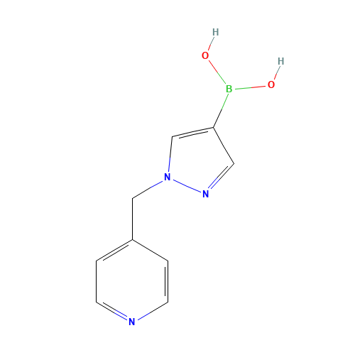 [1-(pyridin-4-ylmethyl)pyrazol-4-yl]boronic acid (CAS: 1141889-26-0) - Related Chemical Product