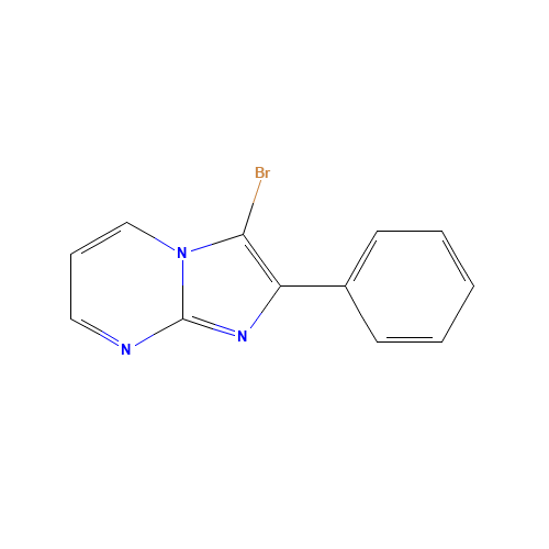 3-bromo-2-phenylimidazo[1,2-a]pyrimidine (CAS: 904814-72-8) - Related Chemical Product