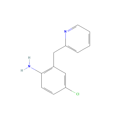 4-chloro-2-(pyridin-2-ylmethyl)aniline (CAS: 115177-69-0) - Related Chemical Product