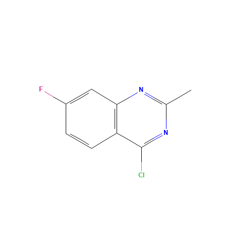 4-chloro-7-fluoro-2-methylquinazoline (CAS: 1206694-32-7) - Related Chemical Product