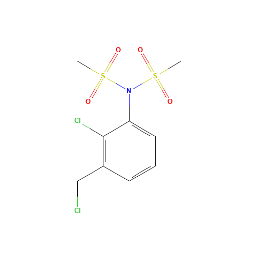 N-[2-chloro-3-(chloromethyl)phenyl]-N-methylsulfonylmethanesulfonamide (CAS: 1182254-29-0) - Related Chemical Product