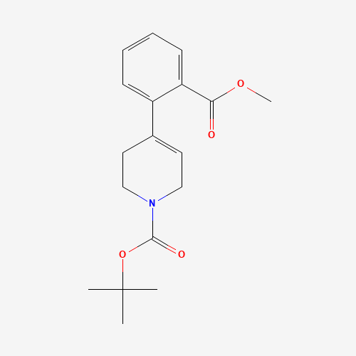 tert-butyl 4-(2-methoxycarbonylphenyl)-3,6-dihydro-2H-pyridine-1-carboxylate (CAS: 1000771-63-0) - Related Chemical Product