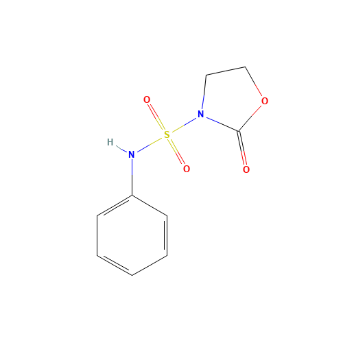 2-oxo-N-phenyl-1,3-oxazolidine-3-sulfonamide (CAS: 87708-16-5) - Related Chemical Product